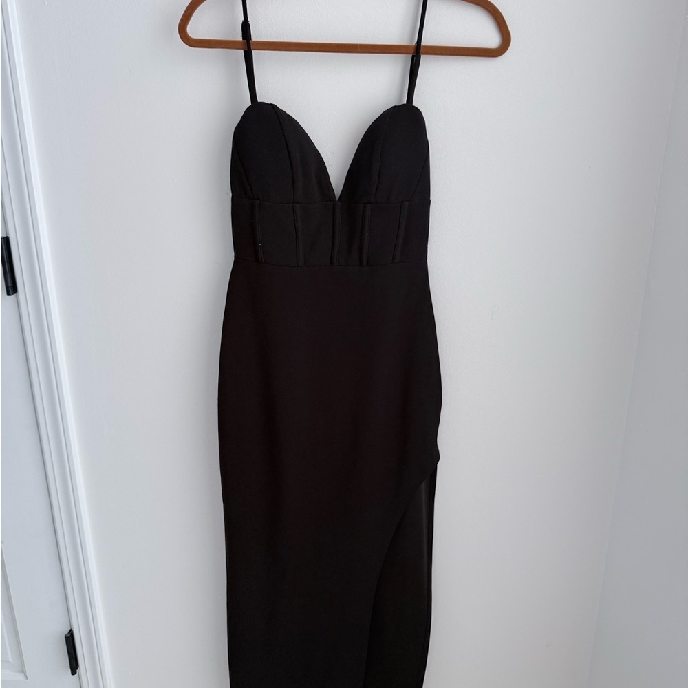 Elegant Black Women's Dress